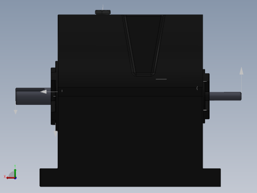 二轴齿轮减速机后视缩略图