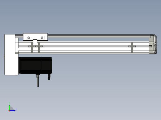 Toyo东佑达直线模组-ETH13-350-BM-400W左视缩略图