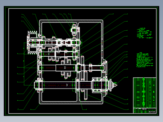 CA6140车床主轴箱的设计 (1)
