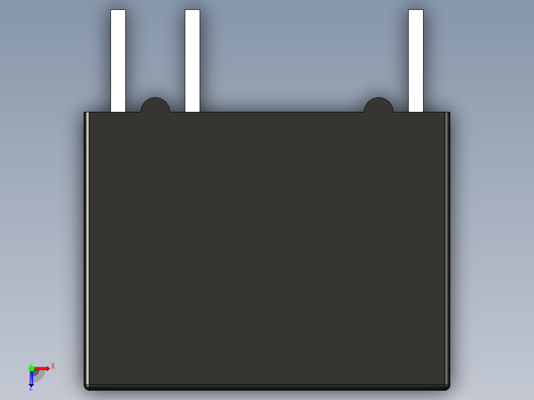 欧姆龙继电器俯视图