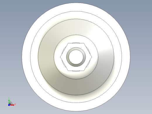 喇叭調整腳座5546-3D多系列多零件图纸模型前视缩略图