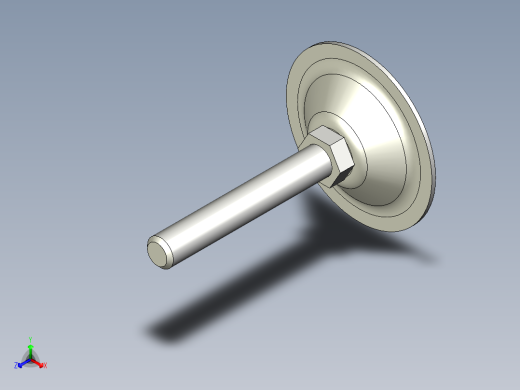 喇叭調整腳座5546-3D多系列多零件图纸模型正等轴测缩略图
