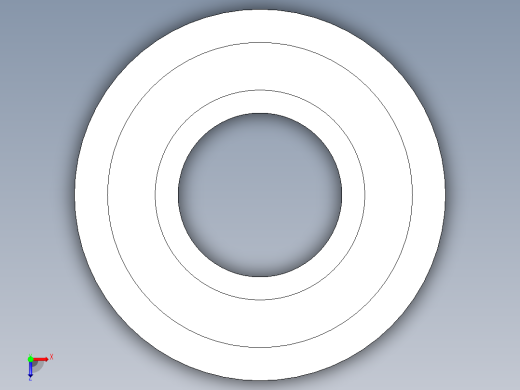CPVC管件11-Sch80_ReducerCoupling_SxS_9829-131_1in x 0.75in俯视缩略图