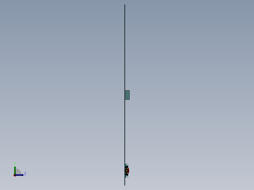 W050-玻璃清洁机器人结构设计含三维SW模型==446173==520ku左视图