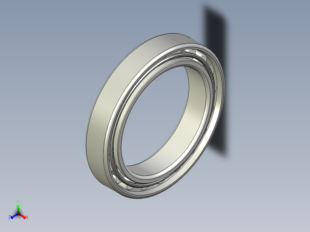 轴承-Bearing_60x85x15.stp主视图