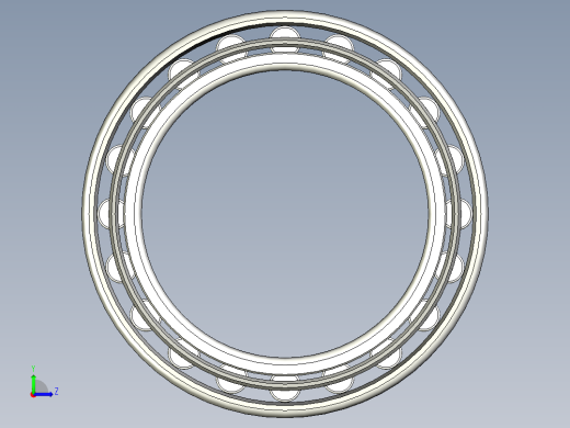 轴承-Bearing_60x85x15.stp左视缩略图