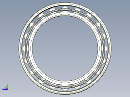 轴承-Bearing_60x85x15.stp右视缩略图