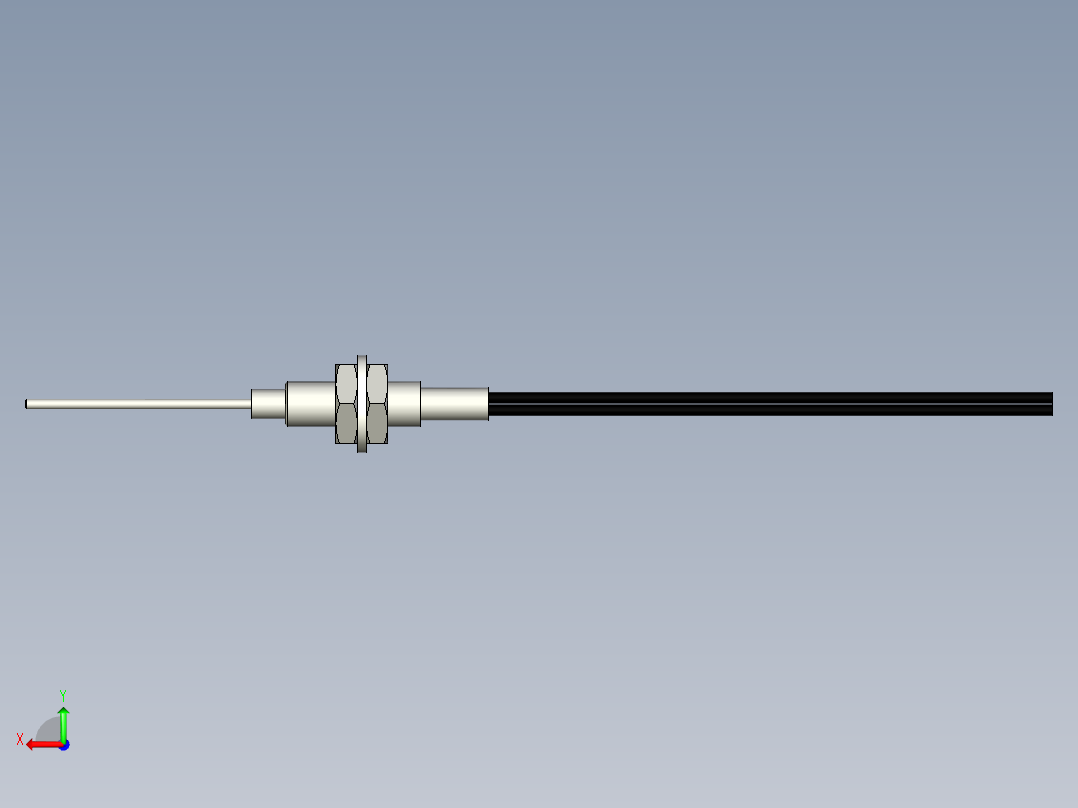 光纤元件漫反射型FR-D411-S后视图