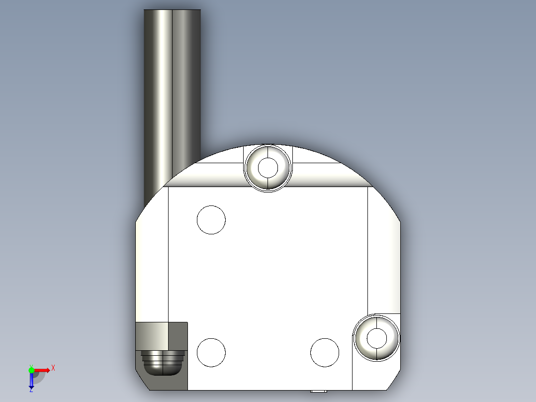 基恩士SL-V40L_R_kc图纸模型俯视图