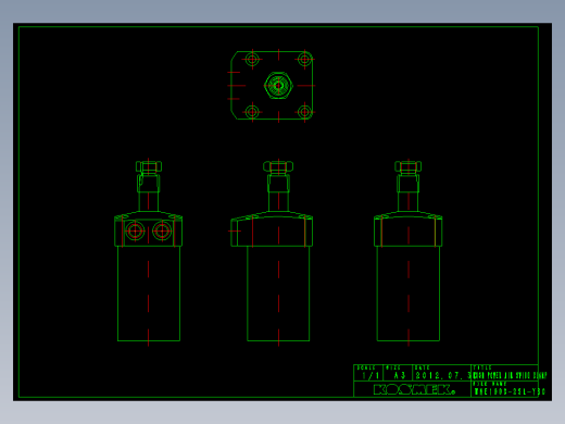 KOSMEKWHE1000-2SL-Y60多系列多零件图纸模型多系列多零件图纸模型