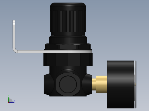 KIT REGULADOR MAN. FIXAD. 1-8 (P1H-XXX)左视缩略图