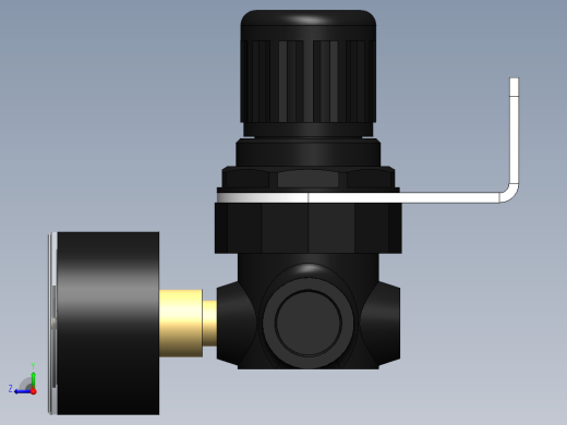 KIT REGULADOR MAN. FIXAD. 1-8 (P1H-XXX)右视缩略图