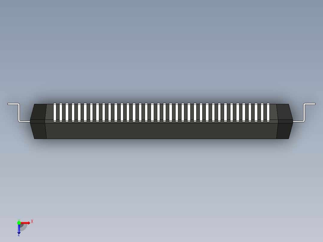 元器件3D封装QFP144_FPT-144P-M02162俯视图