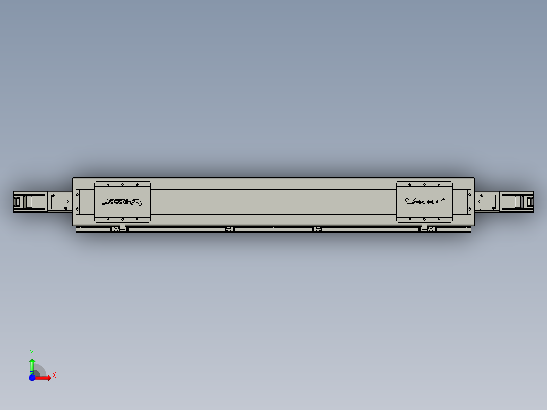 威洛博双电机滑台-VC14D2-S300-BC-P40-C6前视图