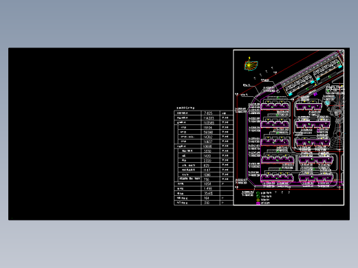 住宅小区总平面