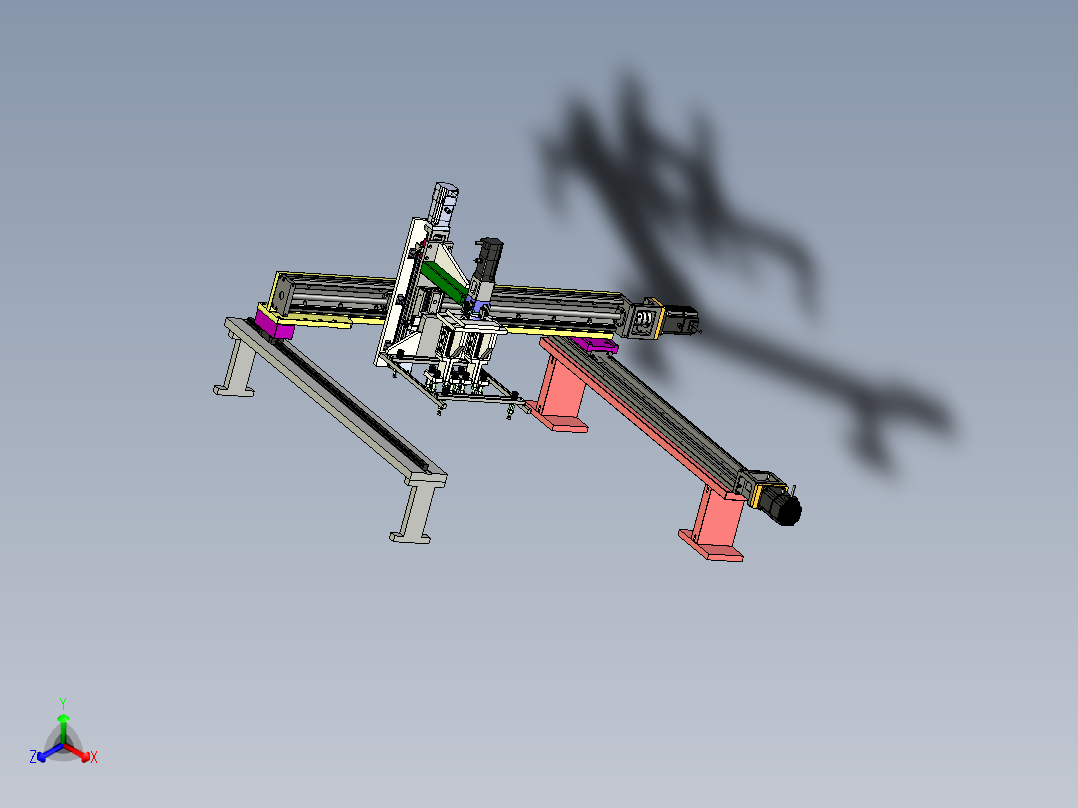 移载转板机械手step