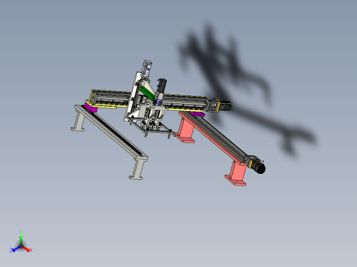 移载转板机械手step