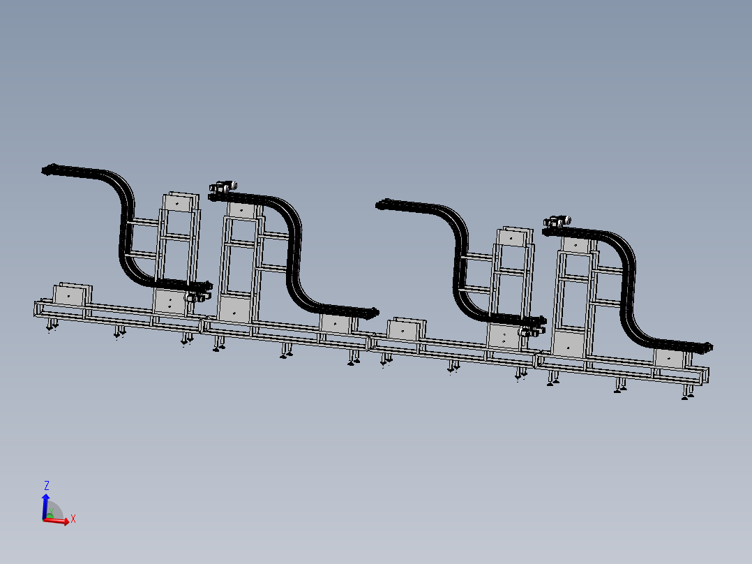 纯净水自动挂装输送线sw17