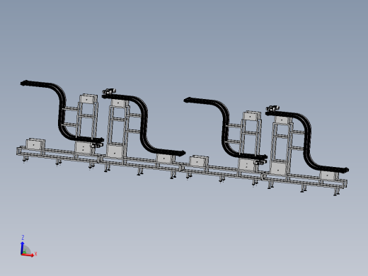 纯净水自动挂装输送线sw17