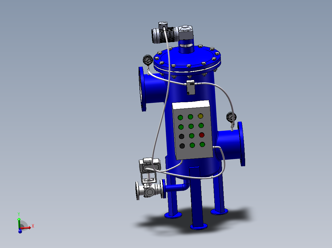 多柱式自动反冲洗过滤器2024.7.19