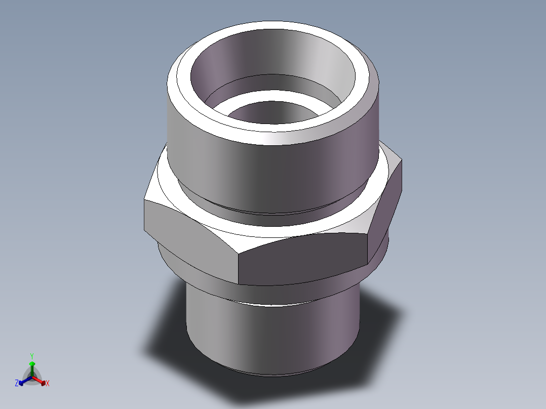 公制螺纹ED密封、1CM-22-18WD
