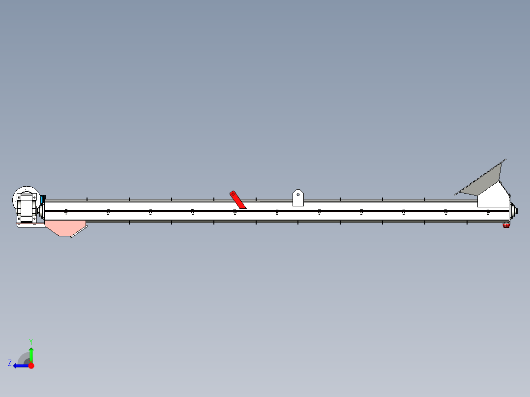 螺旋输送右视图