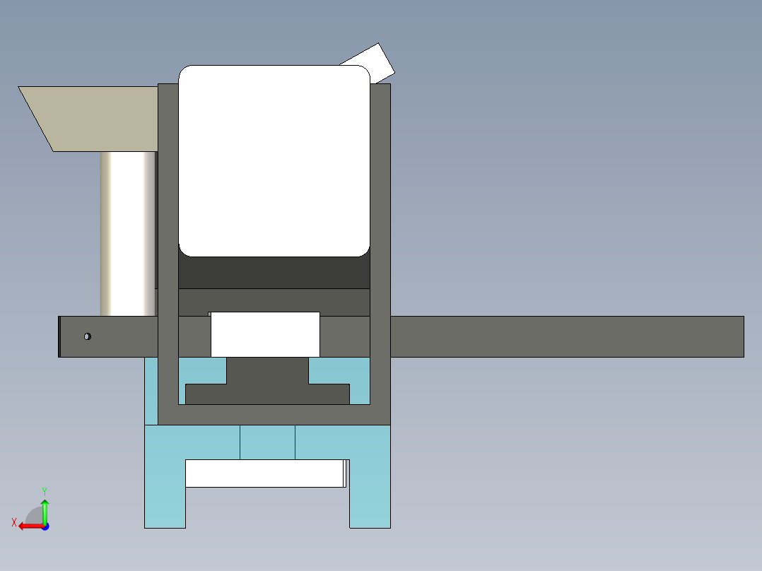 B2004565-木工车床后视图