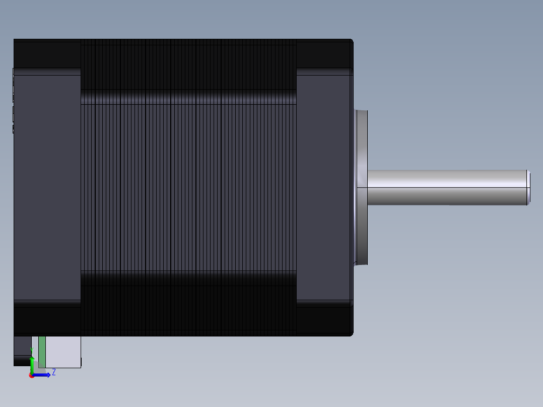 3018- 300W雕刻机左视图