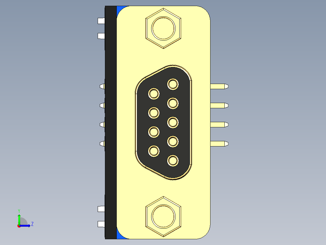 接插件(120)左视图