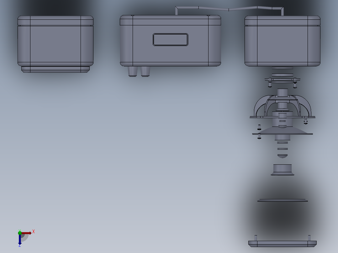 扬声器、喇叭(42)俯视图