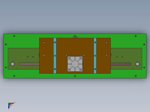 YX-5830 汽车内饰件热压成型机俯视缩略图