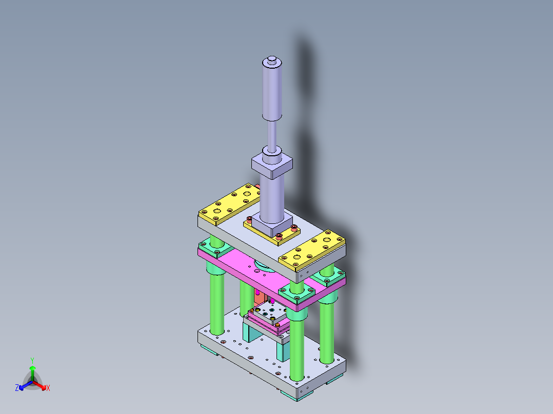 微型齿轮齿轴铆压机