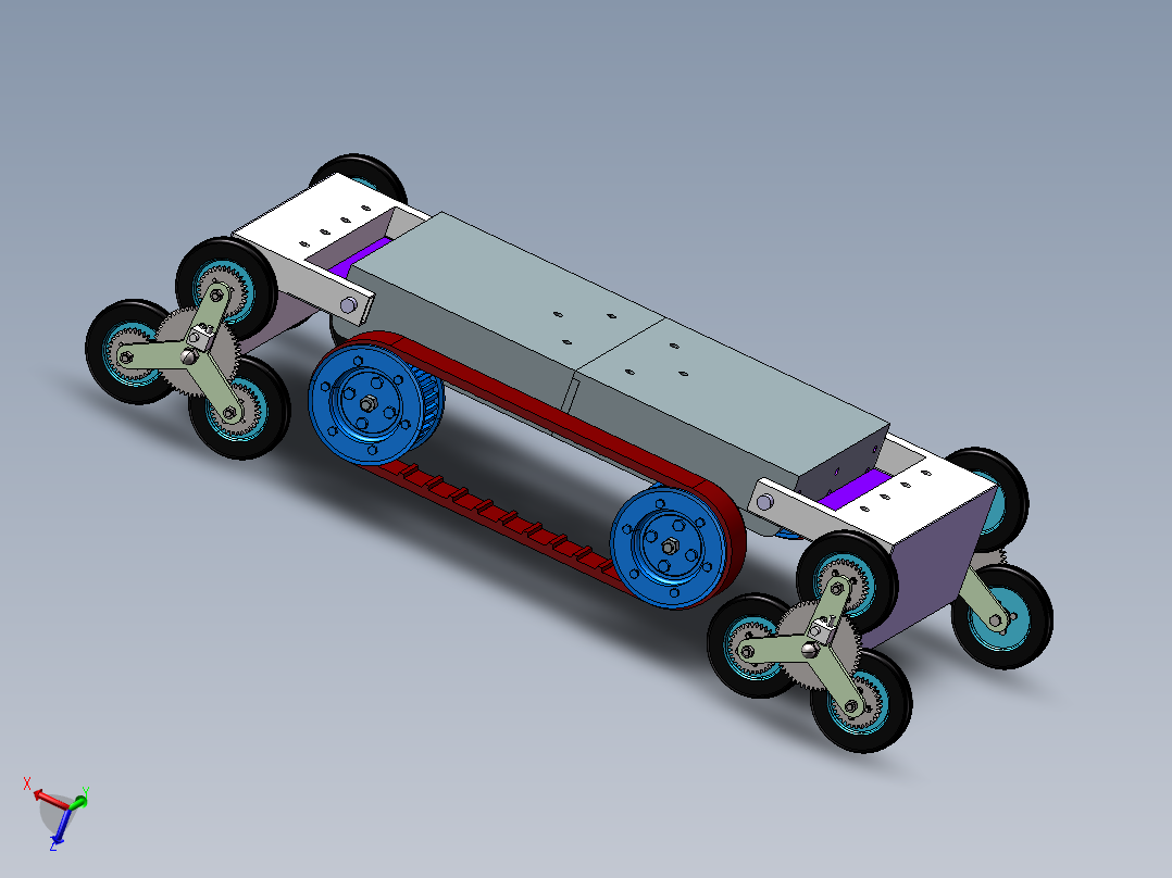 可拆分式全地形探测机器人设计--1750003--300
