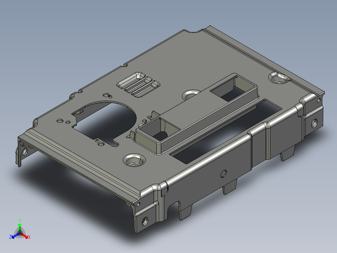 仪表壳体注塑模具设计