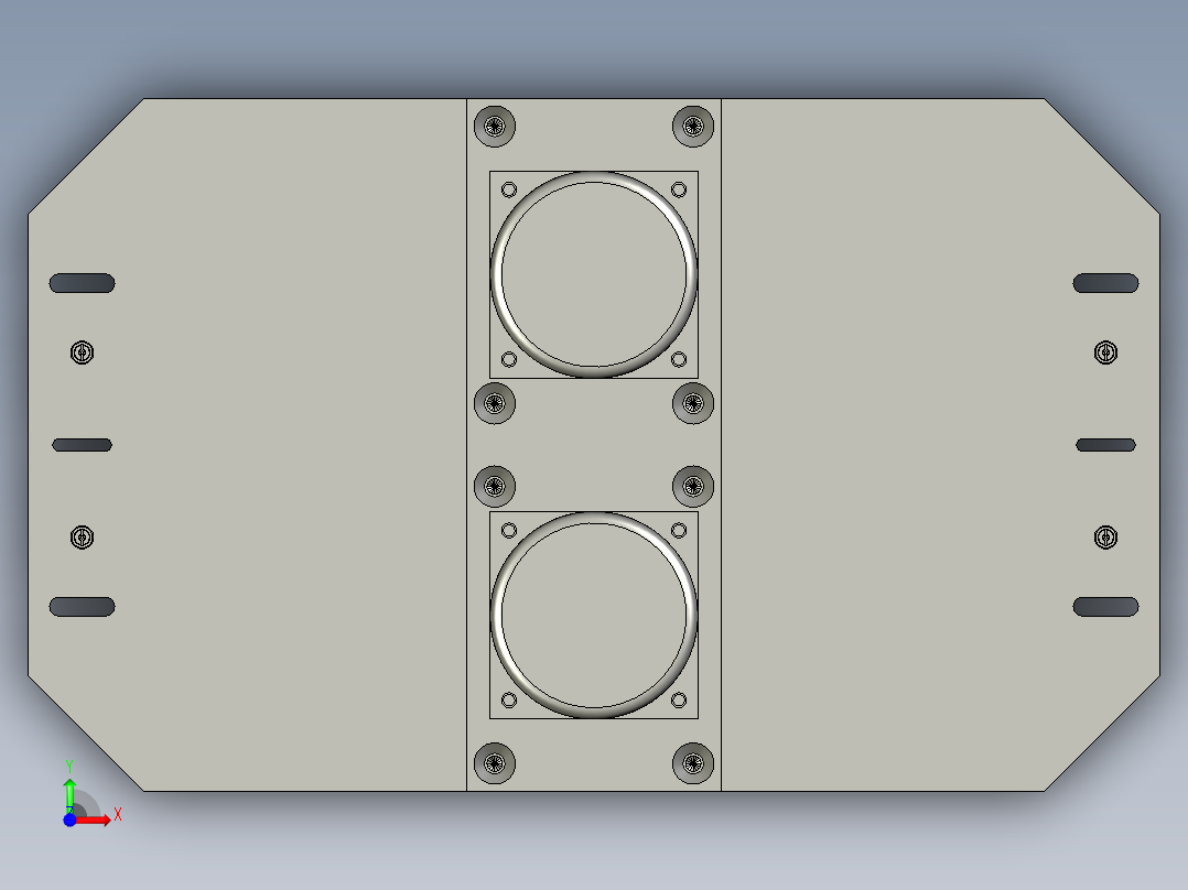 油塞旋紧装置前视图