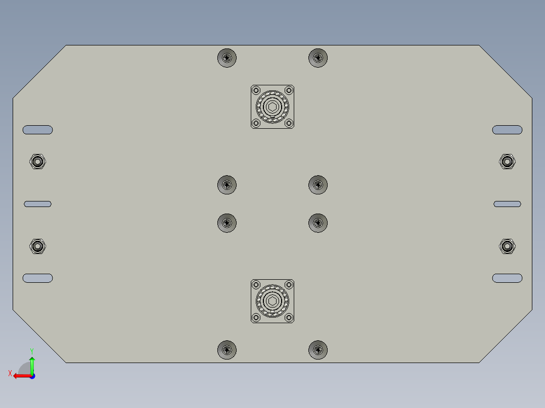 油塞旋紧装置后视图