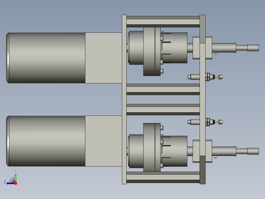 油塞旋紧装置右视图