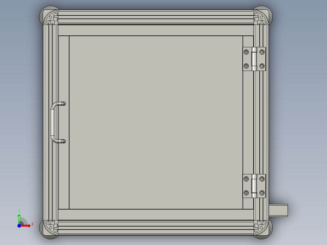 上料震动盘总成前视图