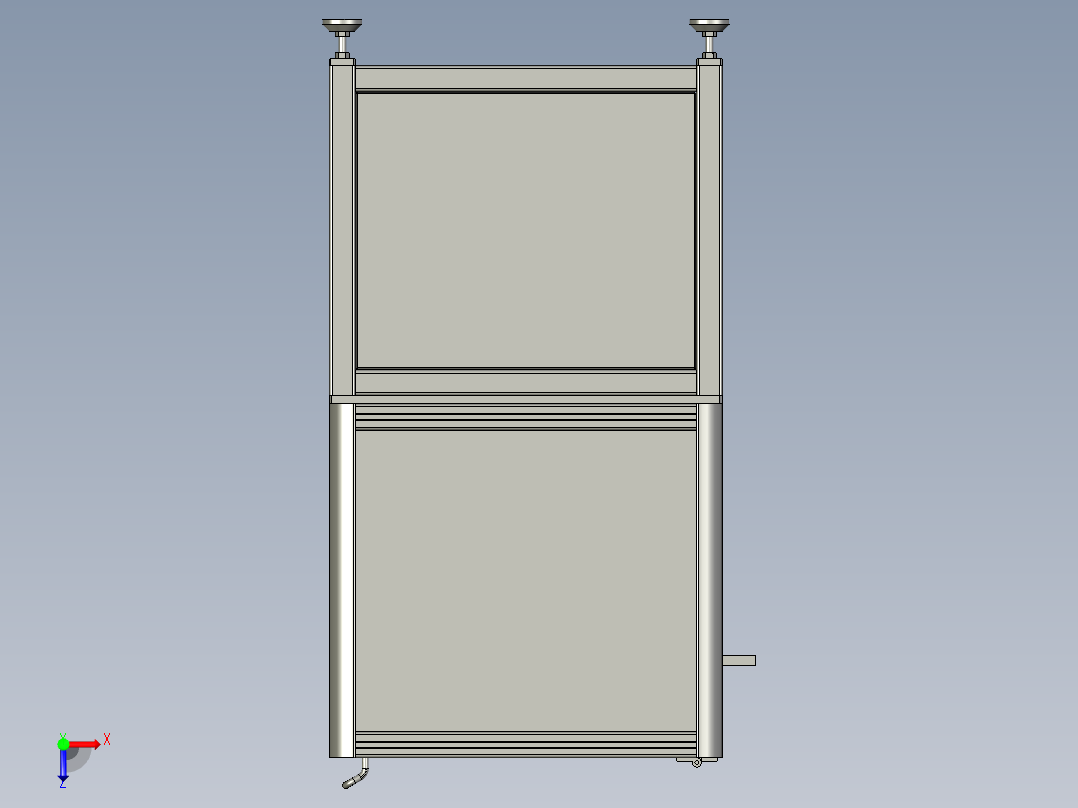 上料震动盘总成俯视图