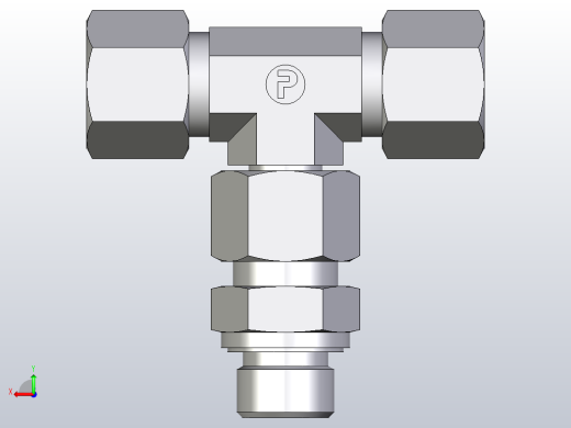 组装式可调旋转分支三通ET10ZSREDCF后视缩略图