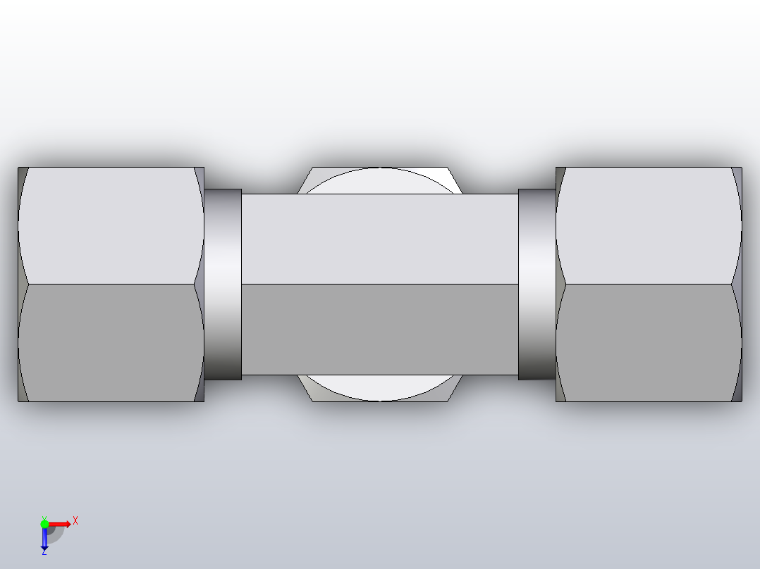 组装式可调旋转分支三通ET10ZSREDCF俯视图