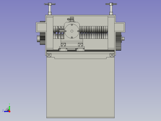 便于调节的卧式轧尖机右视缩略图
