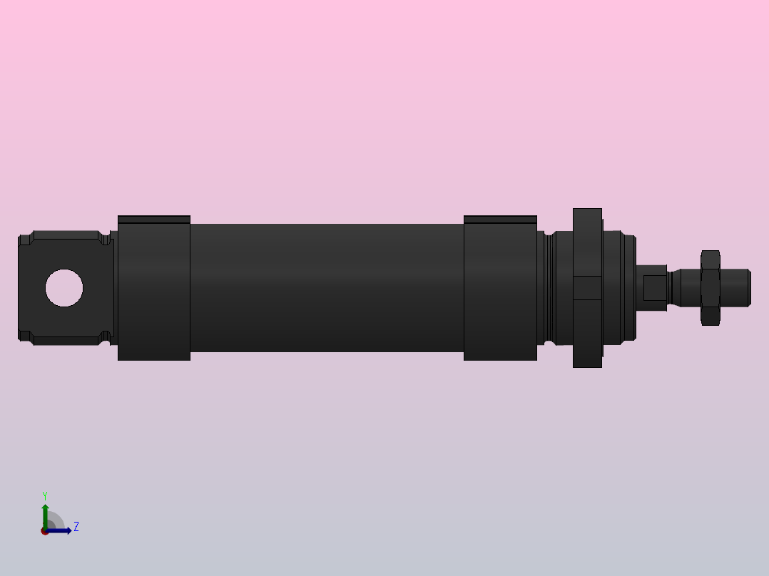 气缸DSNU-32-40-P-A---195981左视图