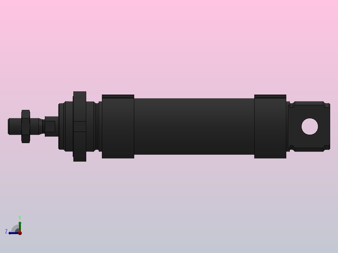 气缸DSNU-32-40-P-A---195981右视图
