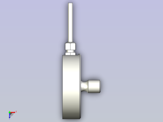 A0005133-EMS40-10kN应变片膜力传感器  载荷传感器俯视缩略图
