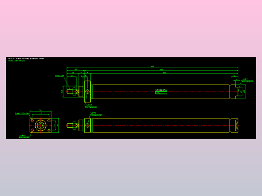 笔型缸不锈钢气缸2D-DBF30x300
