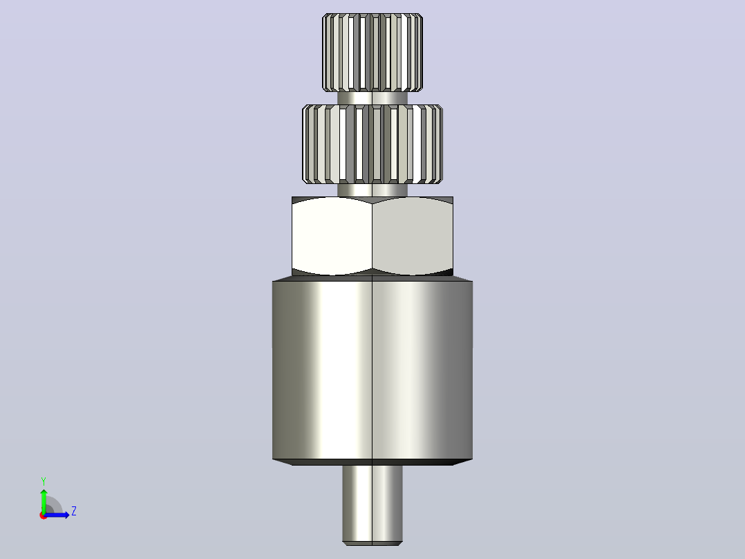 MSE-C(Mini Elbow)塑体插入式管接头[013092103]左视图