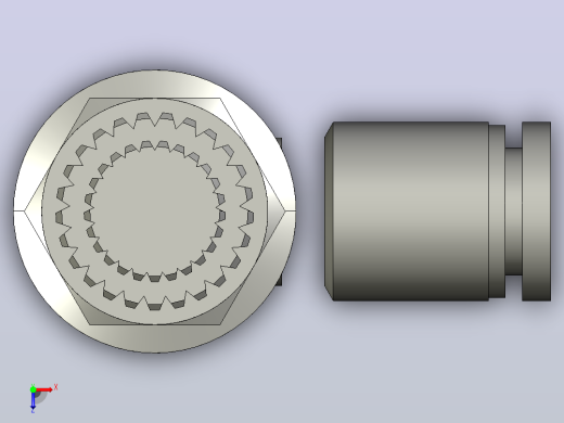 MSE-C(Mini Elbow)塑体插入式管接头[013092103]俯视缩略图