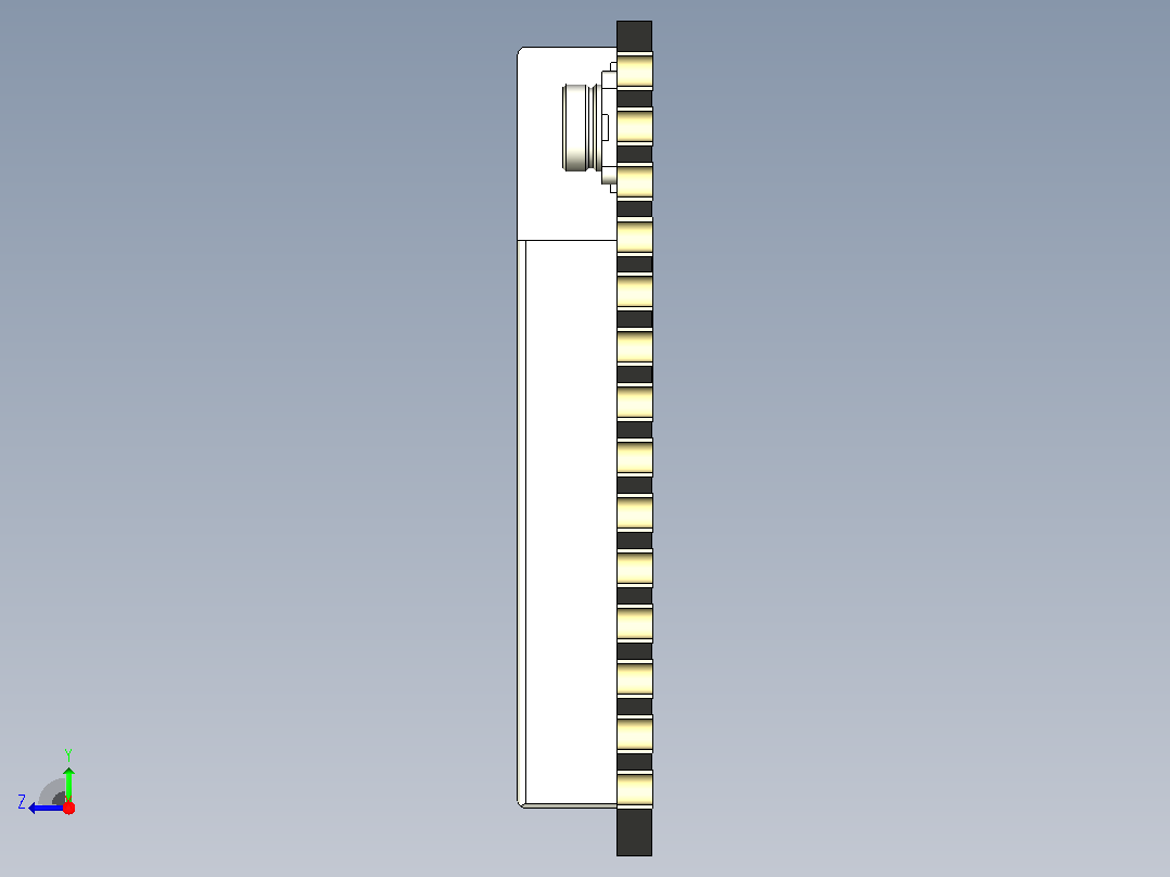 ESP32-C6-WROOM-1U开发板右视图