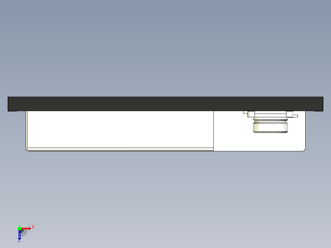 ESP32-C6-WROOM-1U开发板俯视图